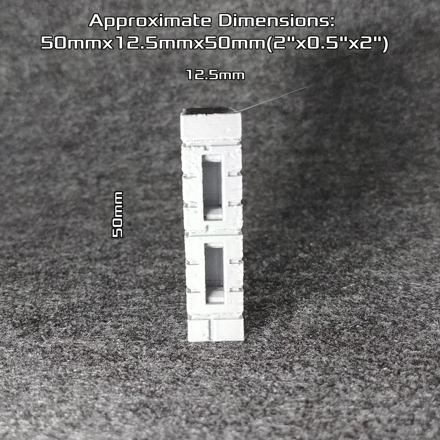 "A" Wall-Sides-2x0.5-Unpainted
