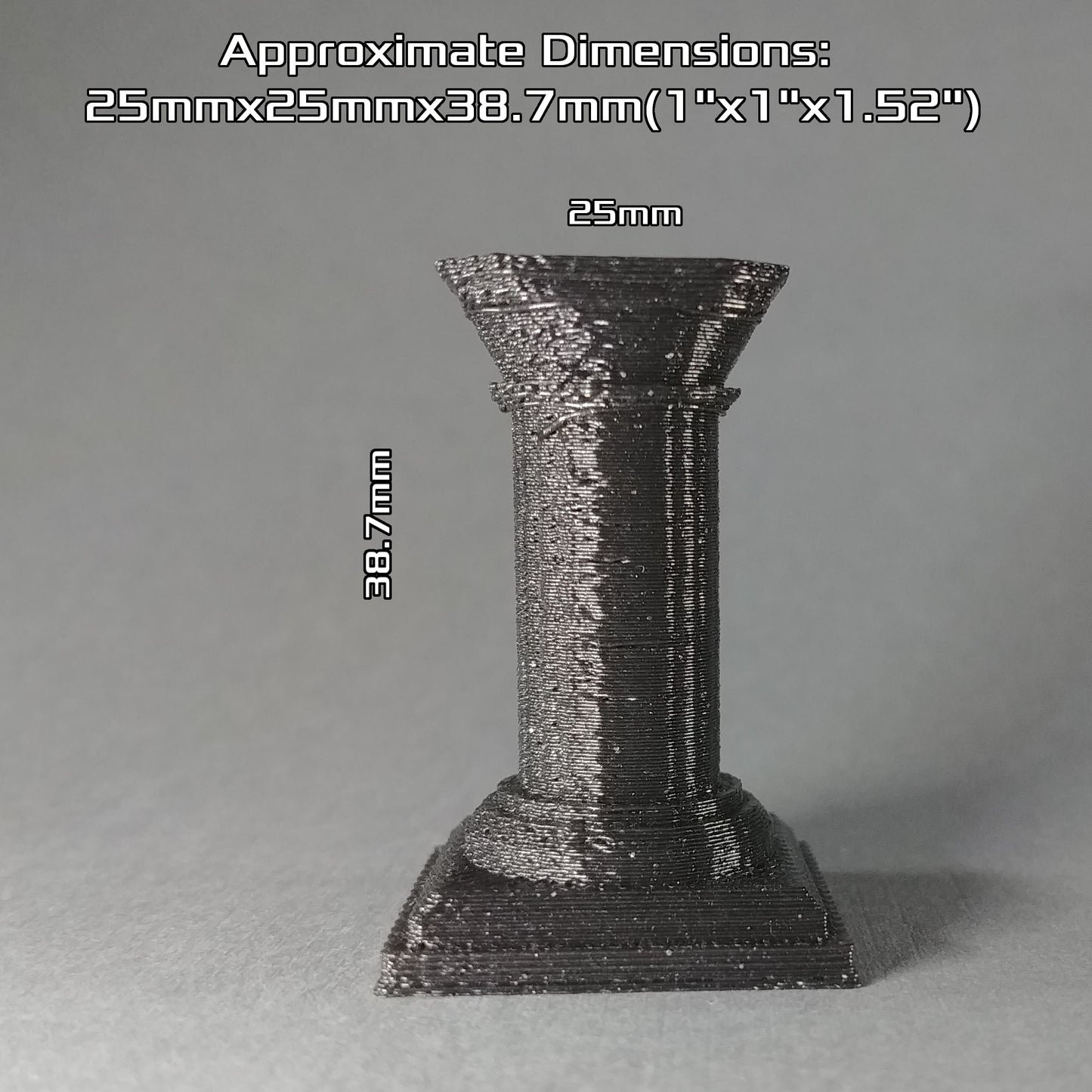1x1 Pillar - Marble