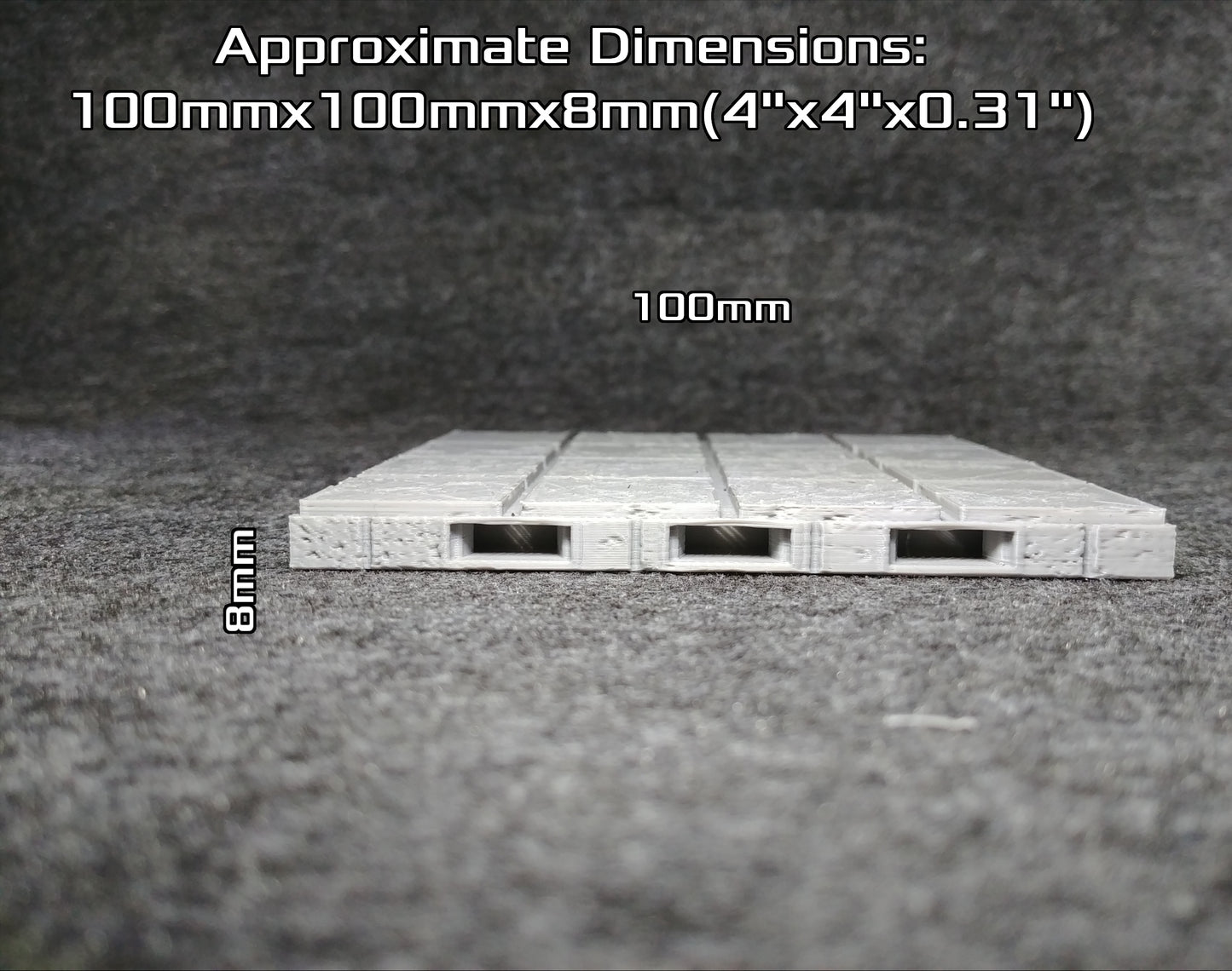 U Floor- 4x4 - Unpainted