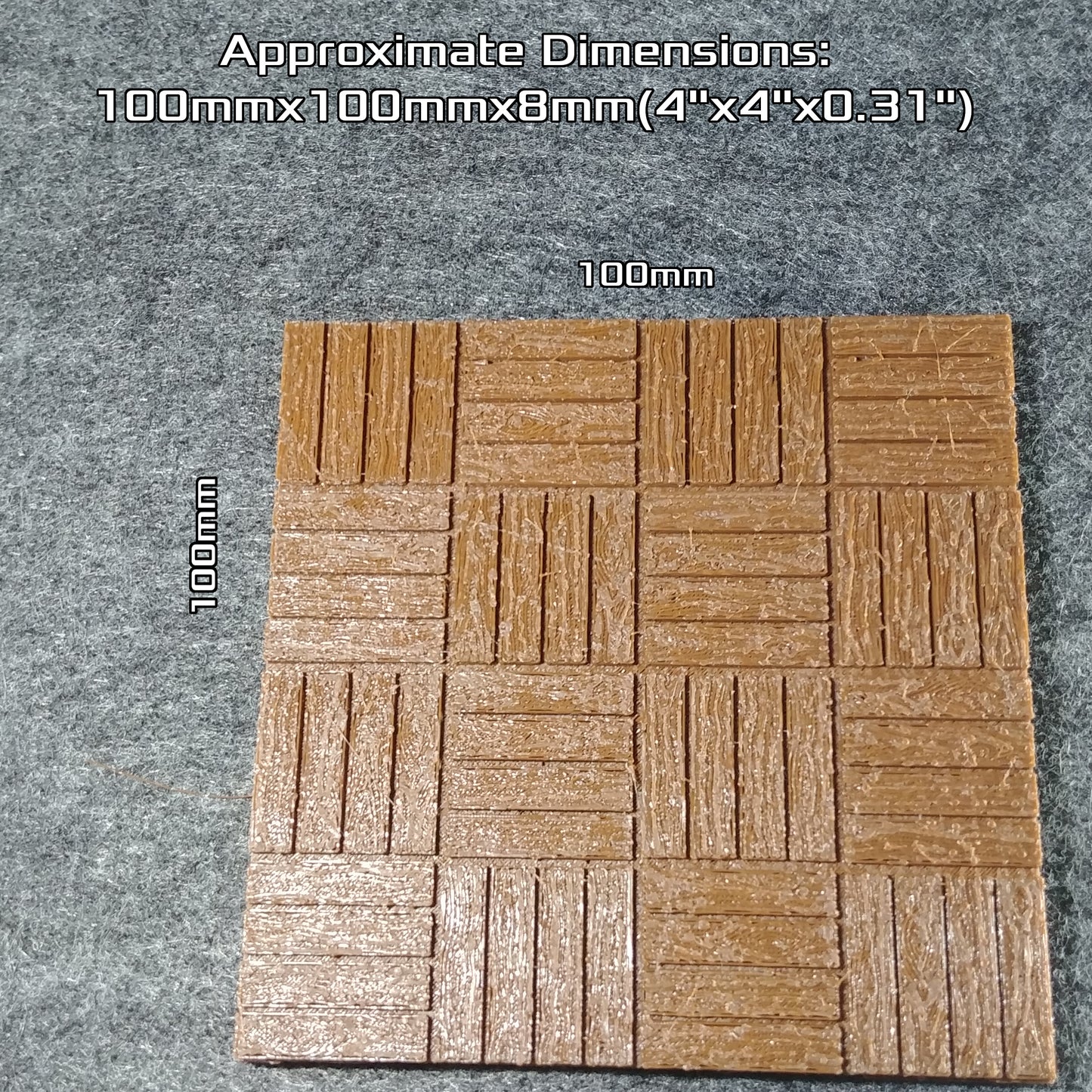 U Floor 4x4 Wood