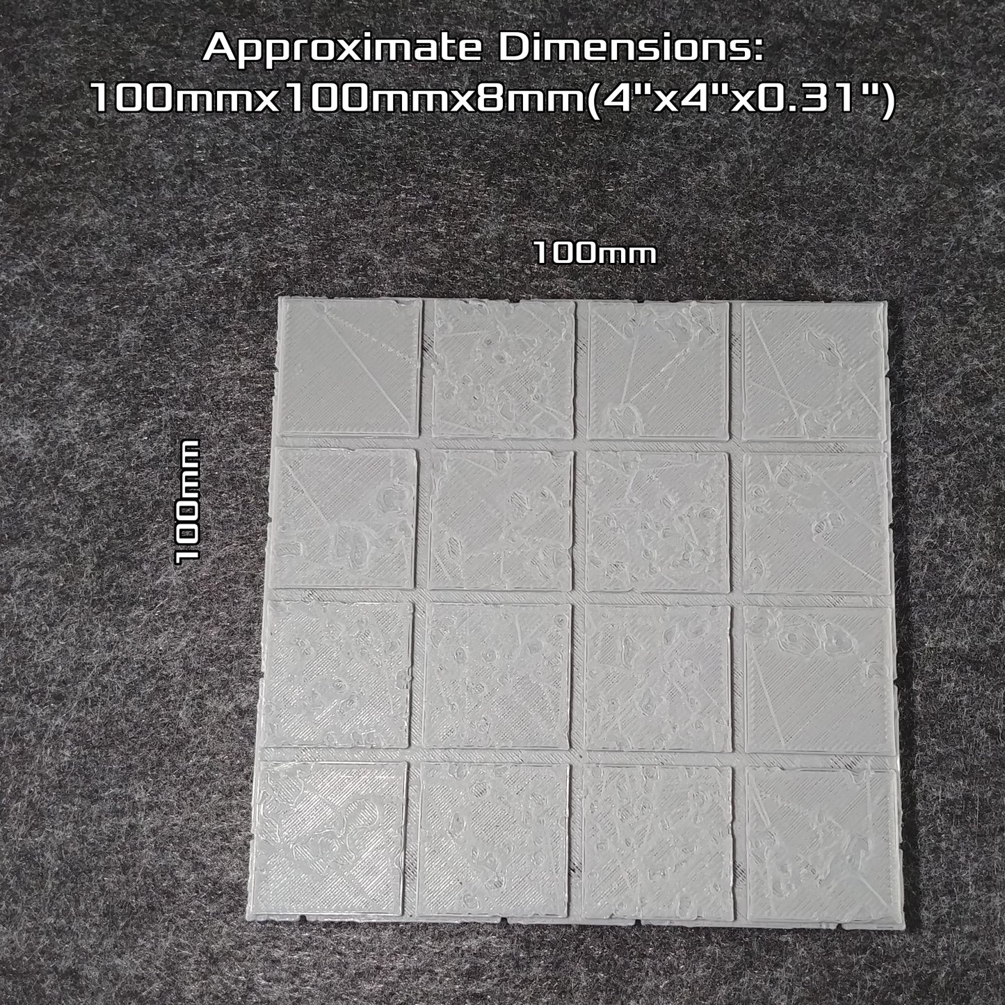 U Floor- 4x4 - Unpainted