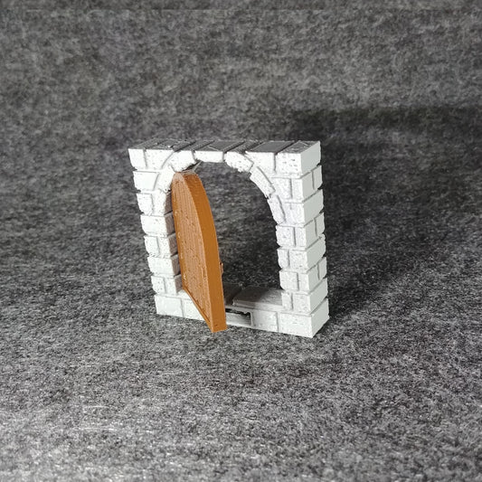 "A" Door -2x0.5- Unpainted